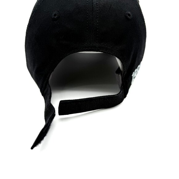 Mule Deer Foundation Black Cotton Strapback Hat – Embroidered Antler Logo - Picture 6 of 9